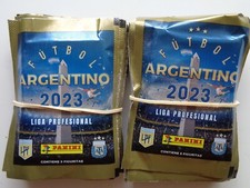NEW Panini 2023 Futboll Argentino LPA 50 stickers Packs AFA MESSI World champion