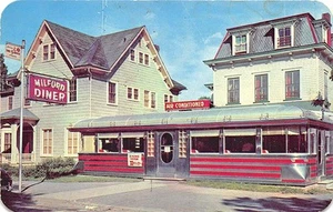 Milford PA milford Diner Postcard - Picture 1 of 2