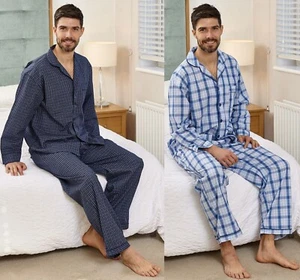 Pigiama uomo policotone a quadretti cravatta da notte pigiama di Champion S-3XL 3153 - Foto 1 di 4