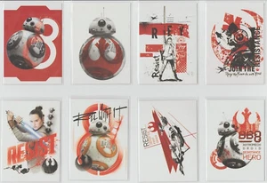 Topps Star Wars Die letzten Jedi Serie 1 Widerstand Sammelkarten Jagd Set - Bild 1 von 1