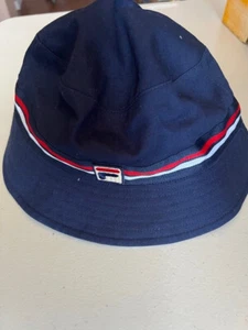 Fila Unisex Cotton Twill Reversible Bucket Hat - Picture 1 of 6