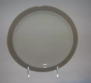 Mali Sesame Stoneware SALAD PLATES 8 1/4" Taupe ROUND by Thompson NEW - SET OF 3 - Picture 1 of 3