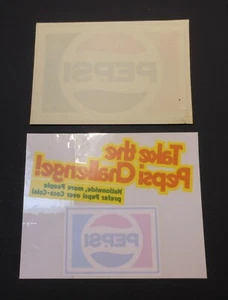 2 Vintage Pepsi Aufkleber zum Aufkleben #3 - Bild 1 von 2