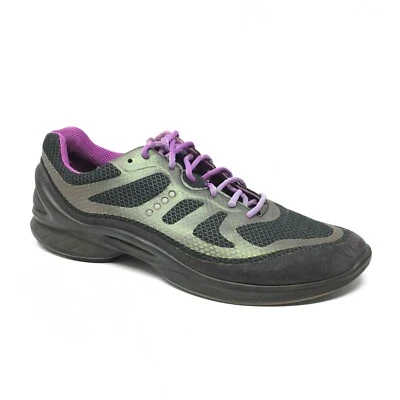 Ecco Biom Zapatos para Correr Tenis para Mujer Talla 8-8.5 EE. UU. 39 UE Negro Púrpura Gimnasio Foto 1 de 4