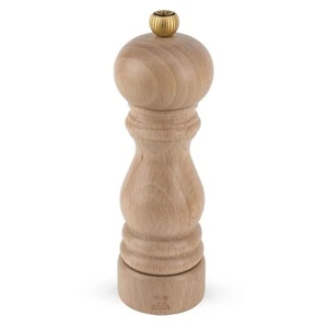 Peugeot - Paris Manual Pepper Mill - Adjustable Grinder - Beechwood, Natural - Picture 1 of 7
