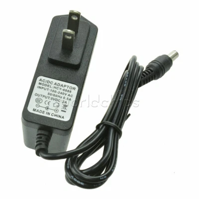 AC 100V~240V to DC 5V 2A 2000mA Switching Power Supply Converter Adapter US Plug - Image 1 of 4