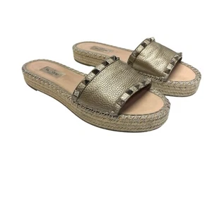 Valentino Garavani Damen Rockstud Double Espadrille Pantoletten Sandalen Gr. 39 - Bild 1 von 10