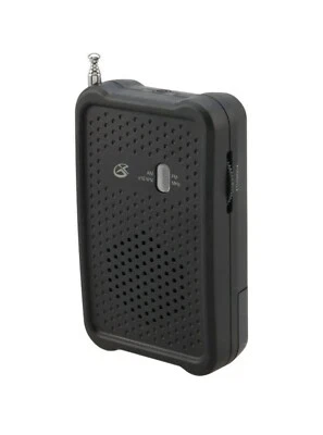 GPX R055B Portable AM/FM Radio with Built-in Speaker - Image 1 of 4