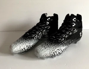 Under Armour Spotlight Clone Womens 3026343-001 Black Football Cleats Size 10 - Picture 1 of 14