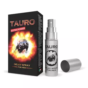SPRAY RITARDANTE UOMO TAURO EXTRA FORTE 5ML IGIENIZZANTE TONIFICANTE - Foto 1 di 3