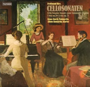 Ferdinand Ries(Vinyl LP)Cellosonaten/ Storck, Kontarsky-Telefunken-6.42-VG+/NM - Imagen 1 de 2
