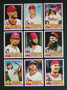 2025 Topps Heritage PHILADELPHIA PHILLIES Team Set HARPER - Picture 1 of 2
