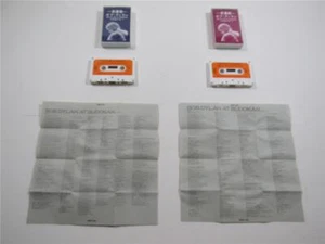 ROCK MUSIC ~ BOB DYLAN BUDOKAN LIVE ~ ORIGINAL CASSETTE TAPES JAPAN IMPORT 1978 - Picture 1 of 12
