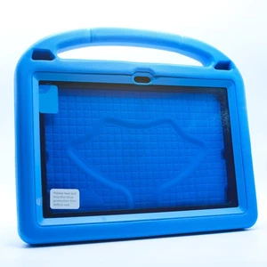 Kids Rugged Case for Amazon Fire HD 10 Tablet – Shockproof Handle Stand – Blue - Picture 1 of 9
