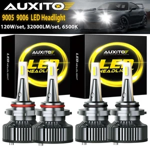 9005 9006 Kit de conversión de bombillas LED haz alto bajo brillante 6500K blanco Y3 - Imagen 1 de 16