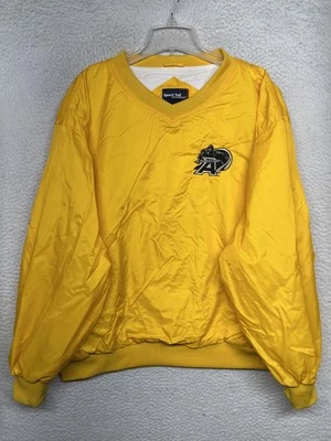 Army Black Knights Pullover Jacket Mens 2XL Yellow NCAA Football Sport Tek Nylon - Image 1 of 4