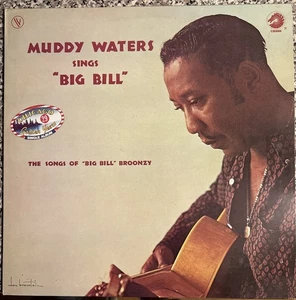 Muddy Waters Sings Big Bill Broonzy – Chicago Blues Vinyl LP – France VG++ - Picture 1 of 16