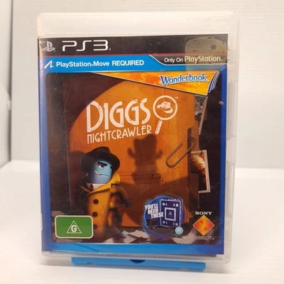 Wonderbook: Diggs Nightcrawler Playstation 3 (PS3) Complete With Manual VGC PAL - Image 1 of 3