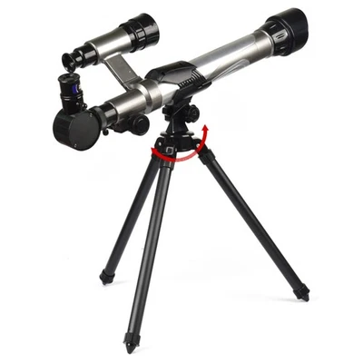  Astronomical Telescope Toys Student Child with 20-40X Eyepiece Tripod - Image 1 of 4