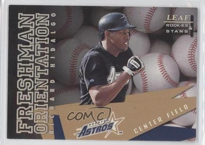 1998 Leaf Rookies & Stars Freshman Orientation /5000 Richard Hidalgo #9 - Image 1 of 2