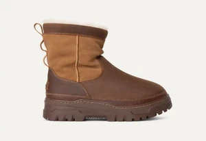 Stivali uomo UGG Heritage Pull-On TrailGazer castagno tutte le taglie stock limitati - Foto 1 di 16