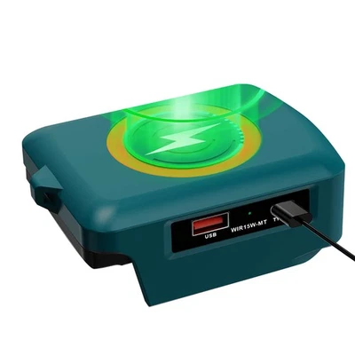 15W 2.1A Wireless Charger Adapter series USB&TYPE C charging port For iPhone 12 - Image 1 of 4