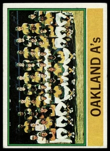 Carta Baseball 1976 Topps #421 Oakland A's Oakland Athletics - Foto 1 di 2