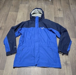 Berghaus ' AQ2 Waterproof Hooded Jacket - Mens Large - Blue - Picture 1 of 10