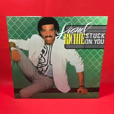 LIONEL RICHIE Stuck On You - 1984 UK 3-track 12" vinyl single. Motown TMGT 1341 - Image 1 of 4
