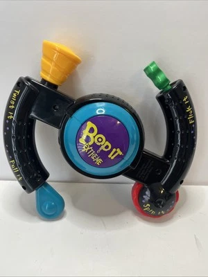 Vintage 1998 Bop It Extreme Black Hasbro Handheld Electronic Game Tested Works - Image 1 of 4