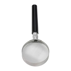 Magnifier Magnifier Magnifying 10X 2inch Compact Glass Handle Handheld - Picture 1 of 24