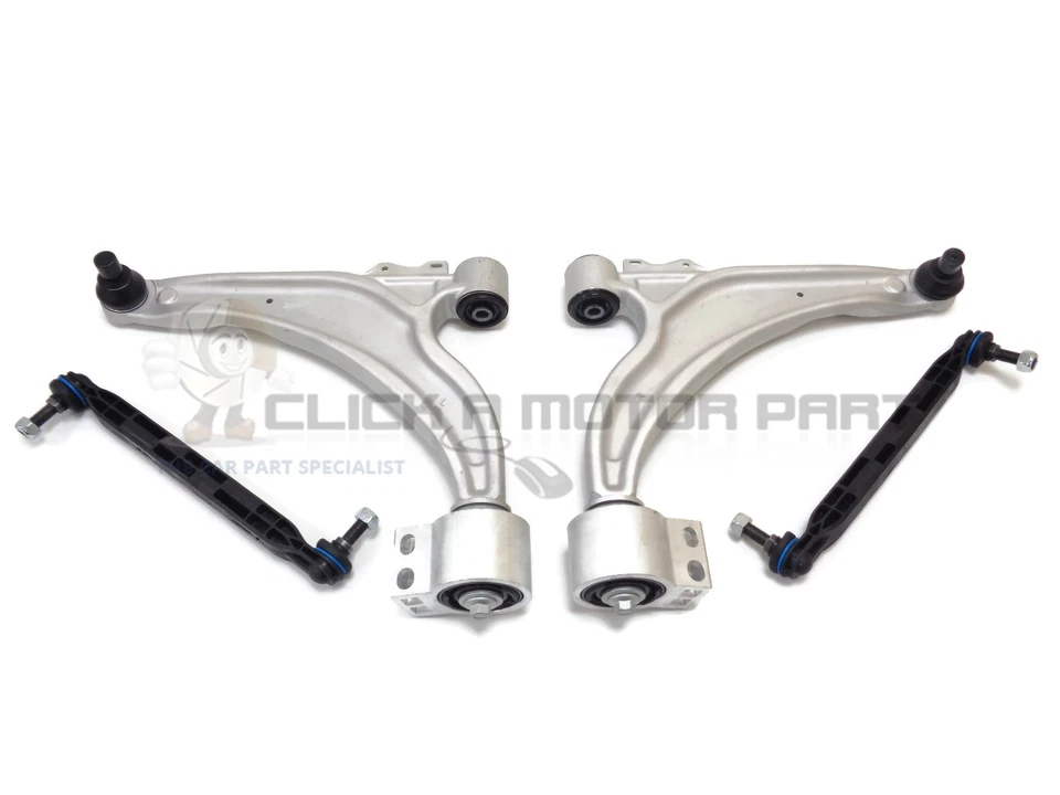 2 brazos de suspensión delanteros Wishbone y 2 eslabones para Chevrolet Orlando 2010-2015 Foto 1 de 1