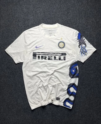 Rare Inter Milan Nike 2010 Away Football shirt Soccer jersey Men's M 382248-105 - Imagem 1 de 4