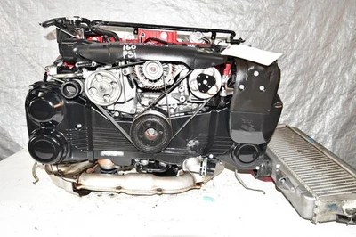 JDM 2008-2019 Subaru WRX STi EJ257 160Psi  2.5L DOHC Motor Turbo EJ25 Engine V10 - Image 1 of 4