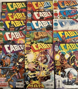 CABLE NUMBERS 30-44 ( 15 ISSUE 1996-1997 HIGH GRADE LOT) MARVEL - Picture 1 of 16