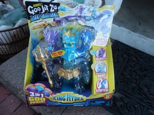 King Hydra Heroes of Goo Jit Zu Deep Goo Sea Figure 3 in 1 Goo Power NUOVO - Foto 1 di 8