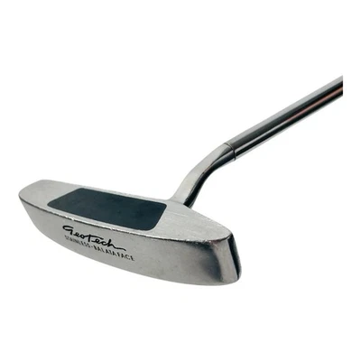 Geotech Putter Stainless Face Balata Steel Shaft 34" Right-Handed Karma Grip - Image 1 of 4