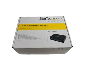 StarTech 4-Port SuperSpeed USB 3.0 HUB - mit Netzteil und USB-Kabel - Neu - Bild 1 von 4