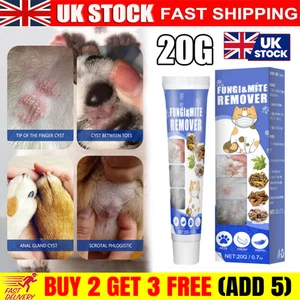 Pet Skin Cream Treatment Ringworm Mites Anti-Itch Avoid Infections Pet Care UK - Picture 1 of 10