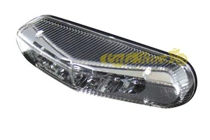 Fanalino posteriore LED omologato con lente chiara luce posizione stop e targa - Picture 1 of 2