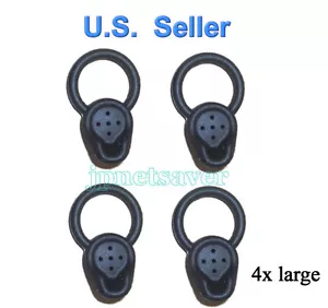 4 large Motorola H17 H17txt H525 HX550 H1, SOUNDID 510 500 300 200 100 earbuds - Picture 1 of 1