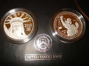 2010 American Eagle 1OZ Platinum Proof -USMINT SOLD OUT - Picture 1 of 8