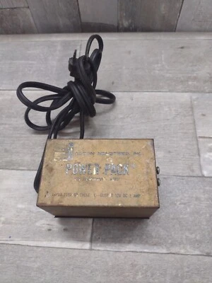 Vtg Power Supply Pack Toy Transformer 3807 Eldon Industries DC 16V MAX 6000A  - Image 1 of 4