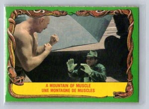 A MOUNTAIN OF MUSCLE 1981 O-Pee-Chee Raiders of the Lost Ark #63 C1 - Picture 1 of 2