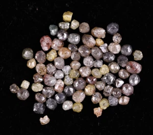 7.98Ct Natural Rough Diamonds Lot – Mixed Colors, Uncut for Custom Jewelry. - Imagen 1 de 8