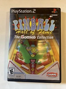 Pinball Hall of Fame: The Gottlieb Collection (Sony PS2, 2004) Disc with Manual - Picture 1 of 12