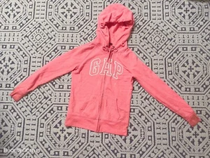 gap children girls pink zip-up hoodie. Size X-small used. Vintage 2008 or 2007 - Picture 1 of 12
