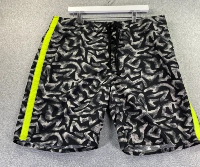 Pantalones Cortos de Tablero Fox Riders Racing Para Hombre Cintura 38 Negro Blanco Verde Logo Gráfico Foto 1 de 4