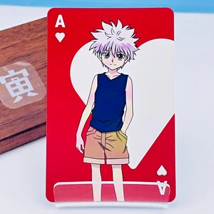 Hunter x Hunter Taiwan McDonald's Limited Poker Card Killua Zoldyck heart Ace JP - Picture 1 of 8