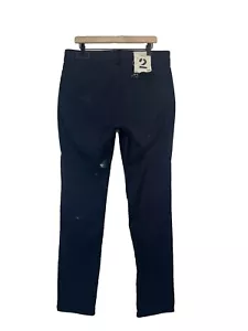 Pantalones chinos ajustados Rag & Bone para hombre pintura azul salpicaduras ajuste estándar 2 34x33 ¿NWD? - Imagen 1 de 19
